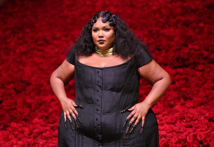 Lizzo attends The 2022 Met Gala Celebrating "In America: An Anthology of Fashion" at The Metropolitan Museum of Art on May 02, 2022 in New York City. (