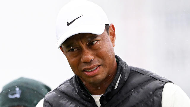 Masters 2023: Tiger Woods fighting for the cut as second round suspended