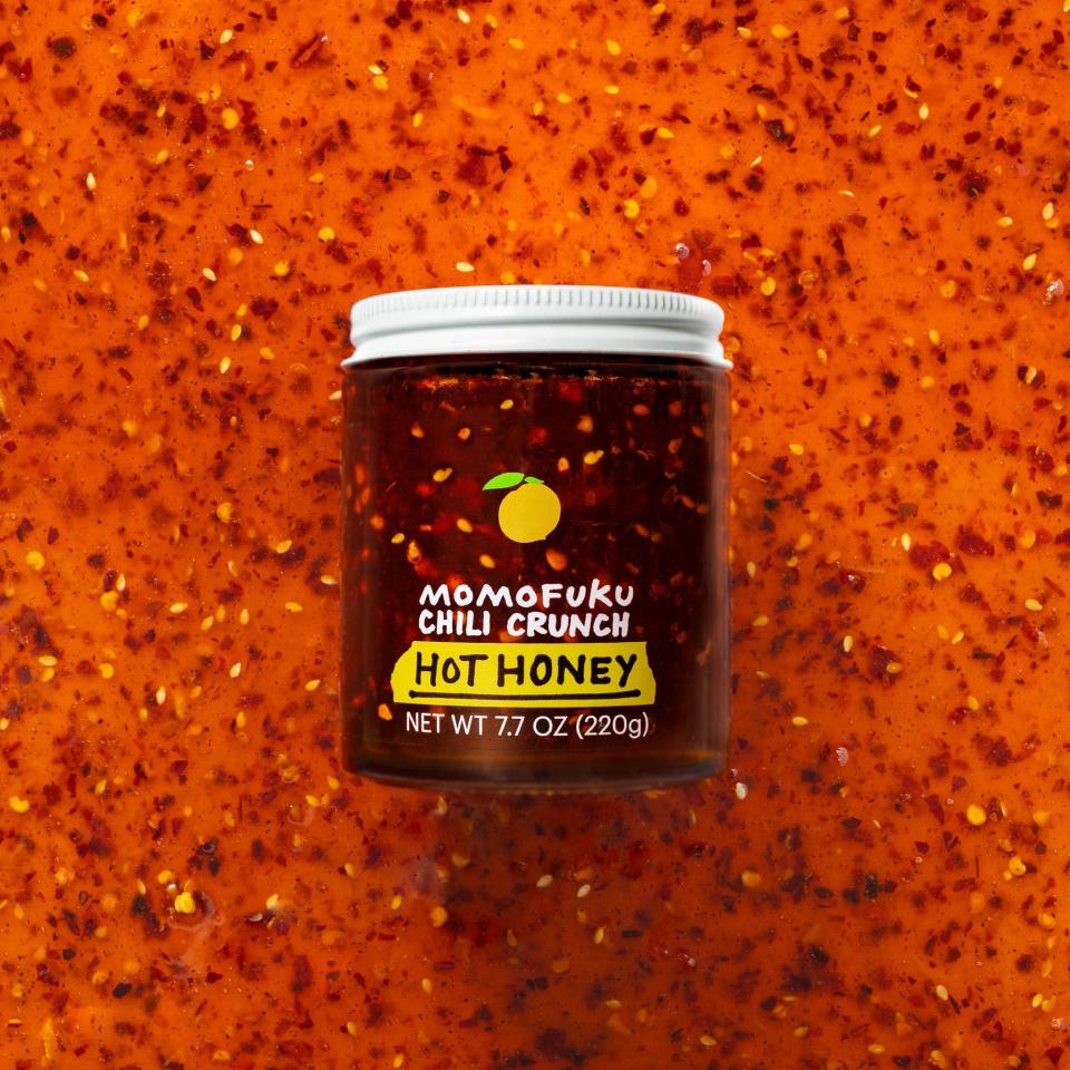 <p><a href="https://go.redirectingat.com?id=74968X1596630&url=https%3A%2F%2Fshop.momofuku.com%2Fproducts%2Fhot-honey-chili-crunch&sref=https%3A%2F%2Fwww.veranda.com%2Fshopping%2Fg29775990%2Fstocking-stuffers-ideas%2F" rel="nofollow noopener" target="_blank" data-ylk="slk:Shop Now;elm:context_link;itc:0;sec:content-canvas" class="link ">Shop Now</a></p><p>Chili Crunch Hot Honey</p><p>momofuku.com</p><p>$13.00</p>