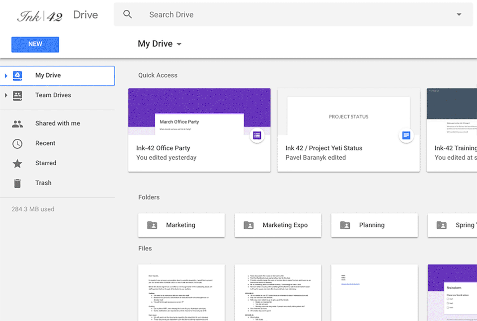 Google has given Drive a surprise makeover with elements that make it look