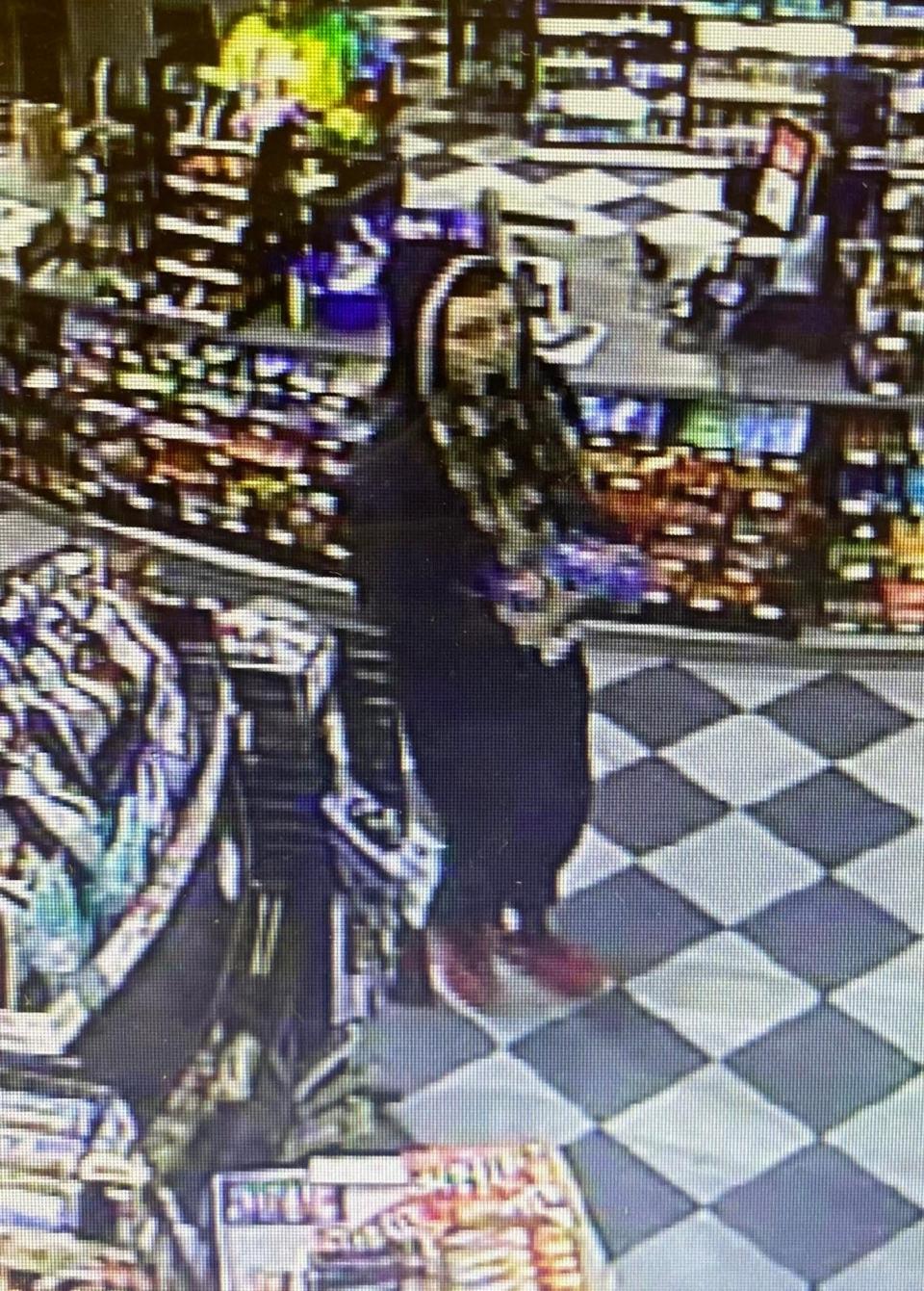 Hampton police have released a surveillance photo of a &#x00201c;person of interest&#x00201d; in connection to the rash of burglaries in Hampton.