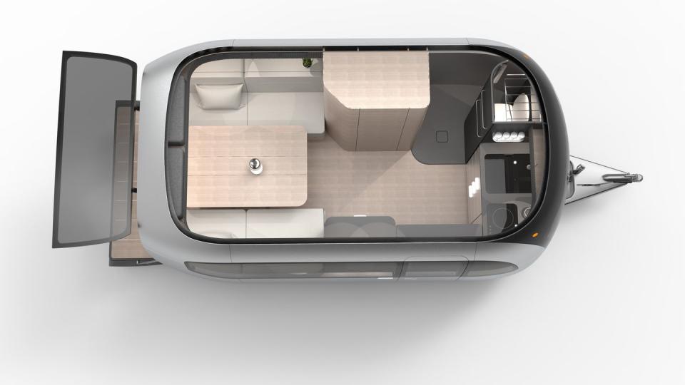 View Photos of Airstream and Porsche's Concept Camping Trailer