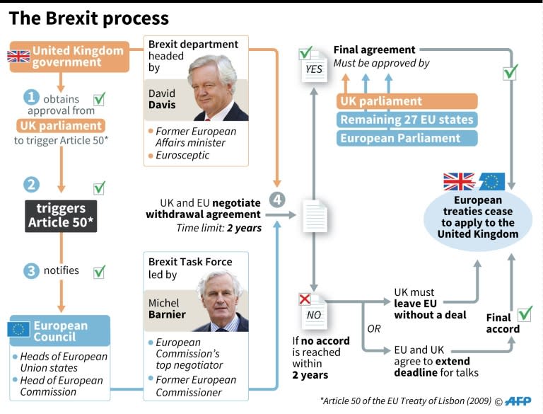 The Brexit process