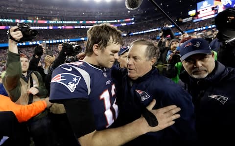 Will Brady and Belichick be skipping off into the sunset with Super Bowl number six? - Credit: AP