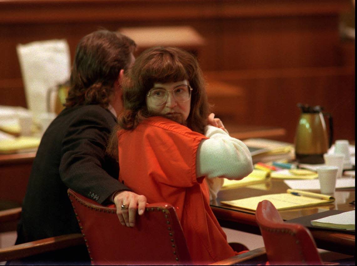 Shelley Shannon was sentenced to 11 years in prison for shooting Wichita doctor George Tiller and 20 years for a series of firebombings and acid attacks at abortion clinics in California, Oregon and Nevada.