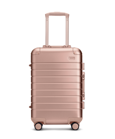 Rose Gold Carry-On, £445. Away