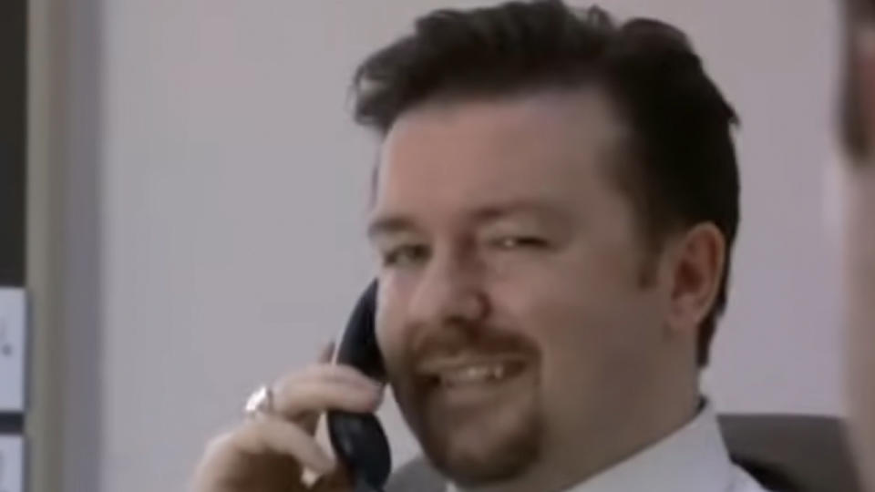 Ricky Gervais in The Office