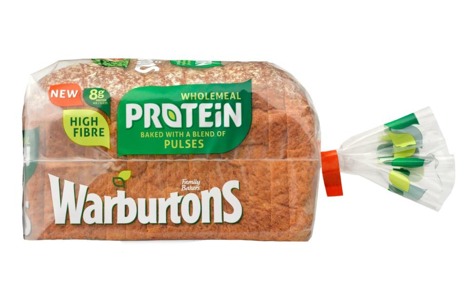 Bread with added protein