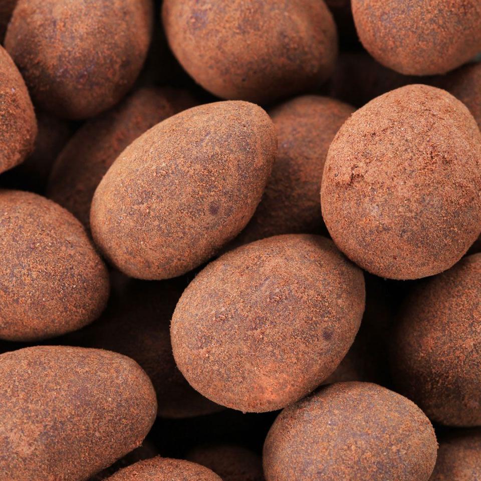 5) Chocolate covered nuts