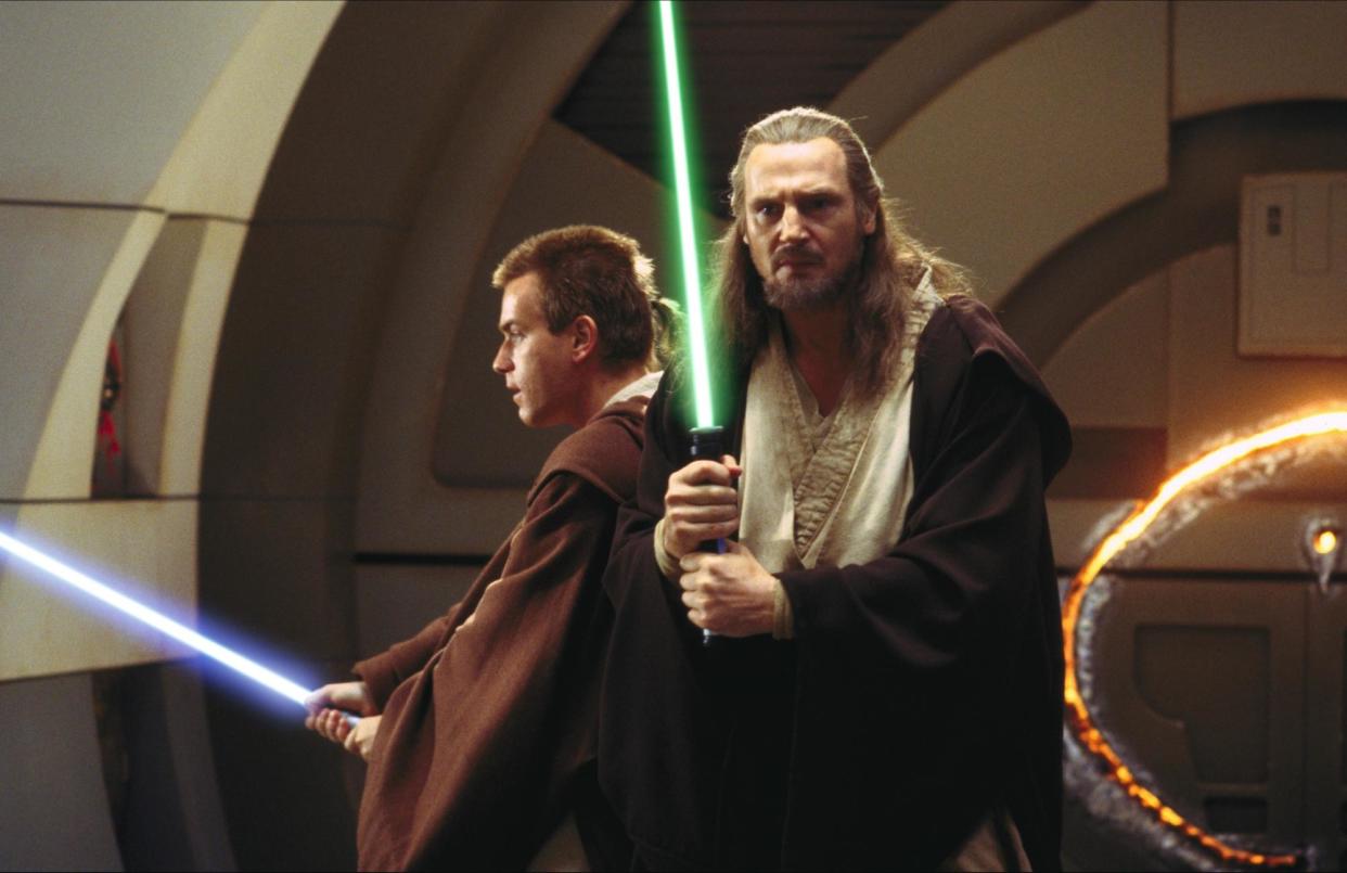 <span>Ripe for rehabilitation? … Ewan McGregor and Liam Neeson in Star Wars: Episode I - The Phantom Menace.</span><span>Photograph: Lucasfilm/Allstar</span>
