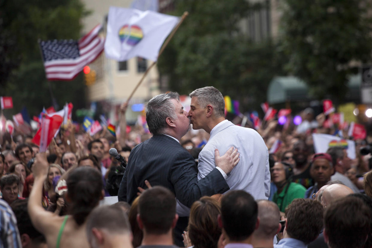 Supreme Court Allows California Gay Marriage, Voids U.S. Law (Michael Nagle / Bloomberg via Getty Images file)