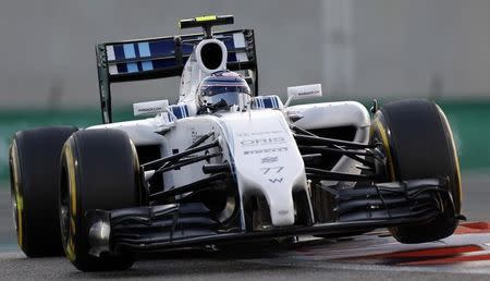 Williams Formula One driver Valtteri Bottas of Finland drives during the qualifying session of the Abu Dhabi F1 Grand Prix at the Yas Marina circuit in Abu Dhabi November 22, 2014. REUTERS/Caren Firouz