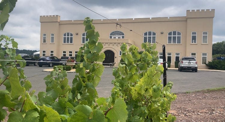 Sand Castle Winery in Erwinna is among Bucks County's five castles that you can visit and tour.