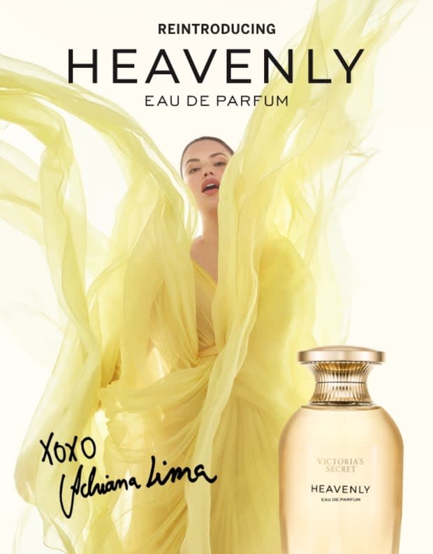 <p>Heavenly Eau de Parfum Campaign</p><p>Photo: Courtesy of Victoria's Secret</p>