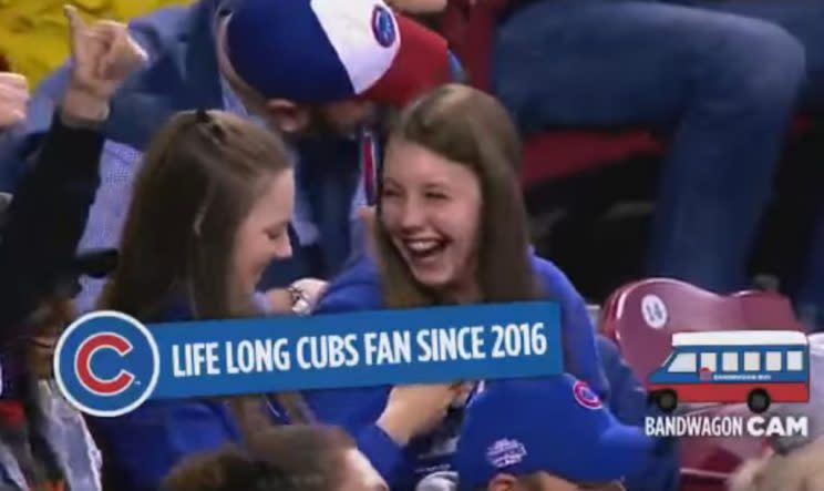 Reds hilariously troll Cubs fans with 'Bandwagon Cam