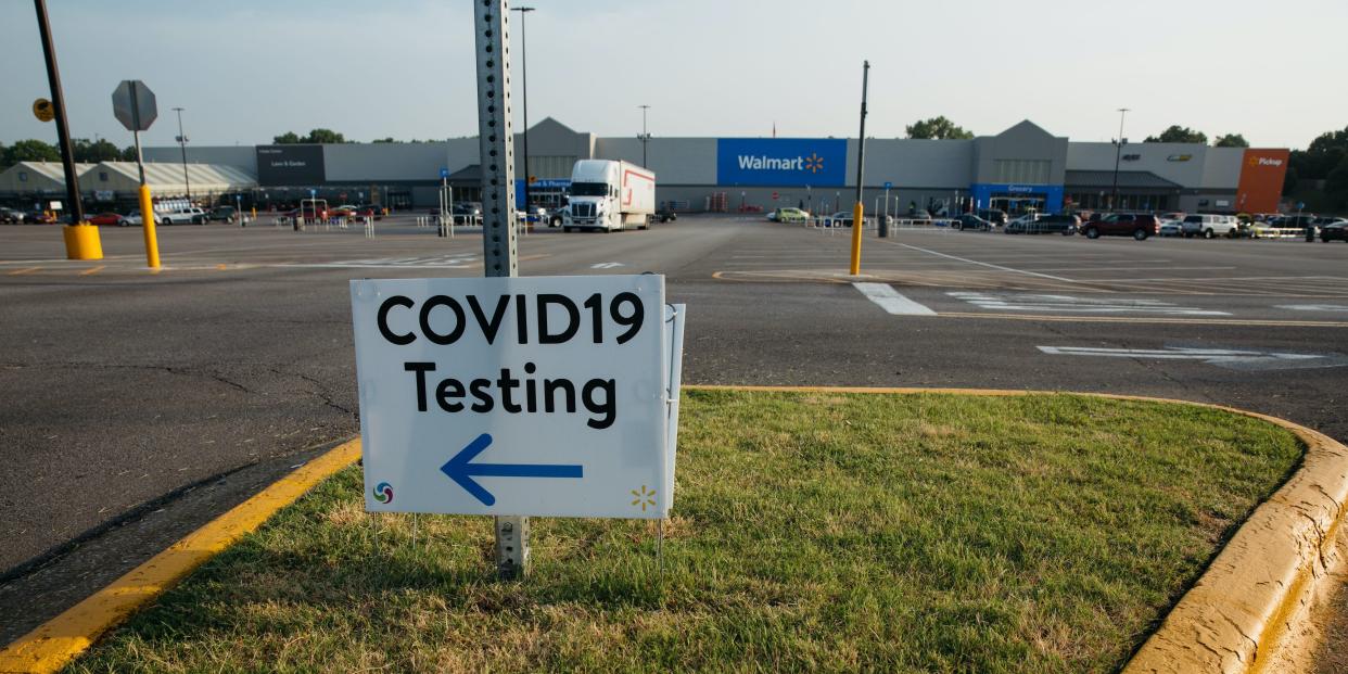 Walmart covid testing