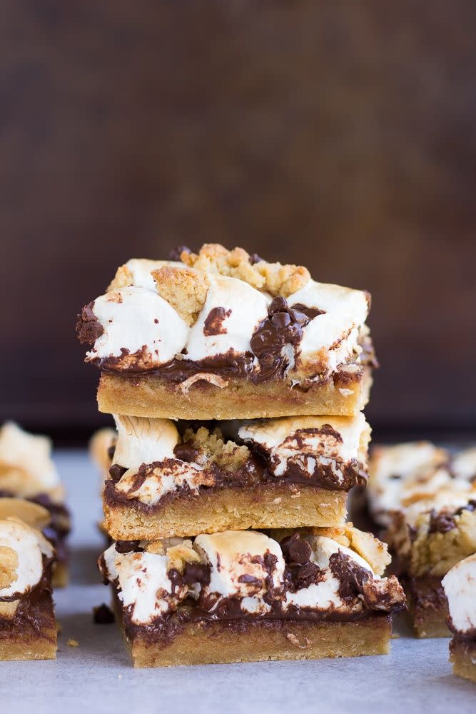 S'mores Cookie Bars