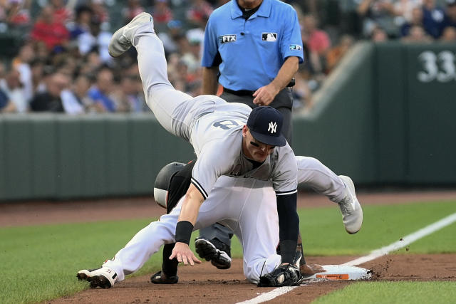 Donaldson homers to lead Yankees over Orioles 5-2