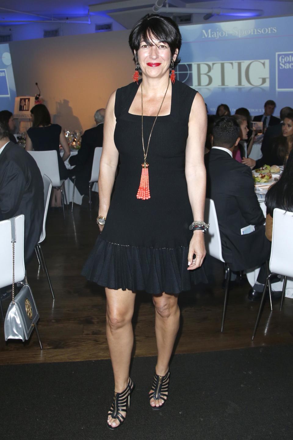 NEW YORK, NY - JUNE 11: Ghislaine Maxwell attends NATIONAL URBAN TECH CENTER 2014 Gala at Three Sixty on June 11, 2014 in New York City. (Photo by Jimi Celeste/Patrick McMullan via Getty Images)