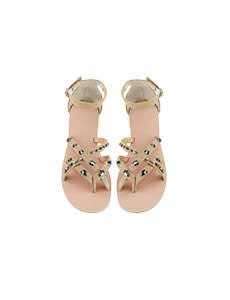 Jeweled gladiator sandals, $19, charlotterusse.com