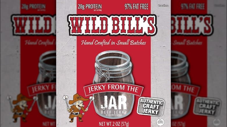 Wild Bill's beef jerky package