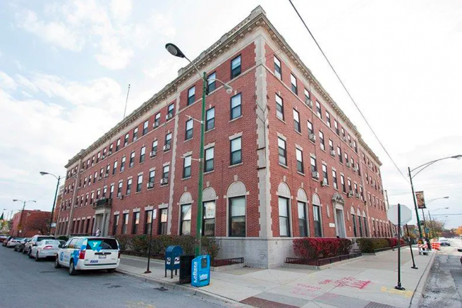 The former South Chicago YMCA, now senior housing, could get a restored community swimming pool under an investment plan for the neighborhood by Fifth Third Bank | Preservation of Affordable Housing