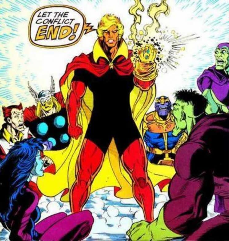 Adam Warlock Infinity Gauntlet