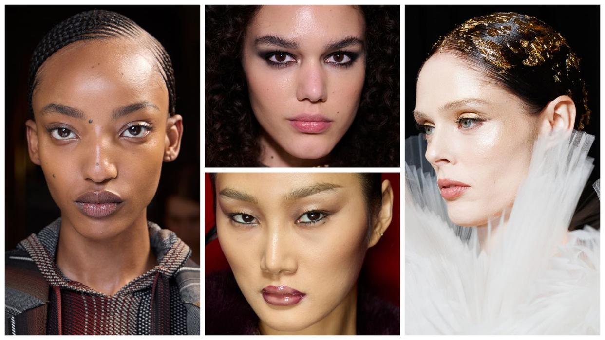 nyfw fall winter 2024 beauty trends