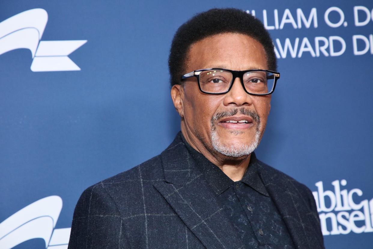 Judge Greg Mathis, pictured here, is headed to divorce court with his wife, Linda Mathis.