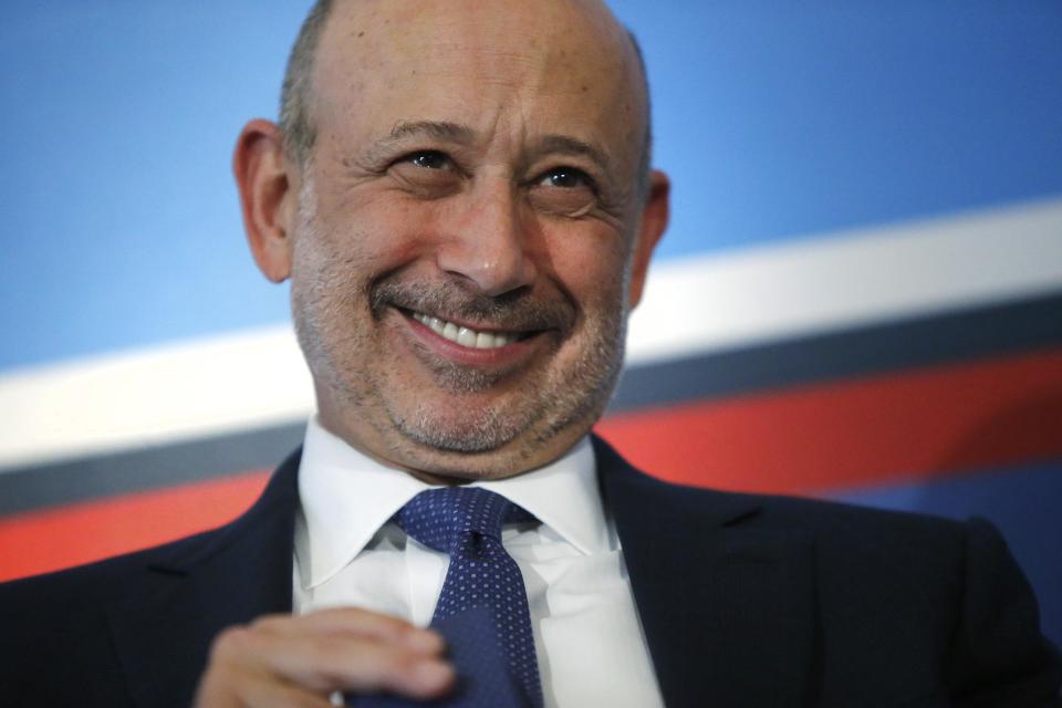 Goldman Sachs CEO Lloyd Blankfein.