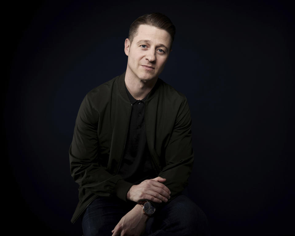 FILE - In this March 26, 2018 file photo, actor Ben McKenzie poses for a portrait in New York to promote his Fox series, "Gotham." During the five years he’s starred as Gotham City police detective and future commissioner James Gordon in the Batman prequel, McKenzie also wrote two episodes and directed three others. (Photo by Taylor Jewell/Invision/AP)