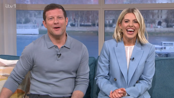 Mollie King guest hosted This Morning. (ITV screengrab)