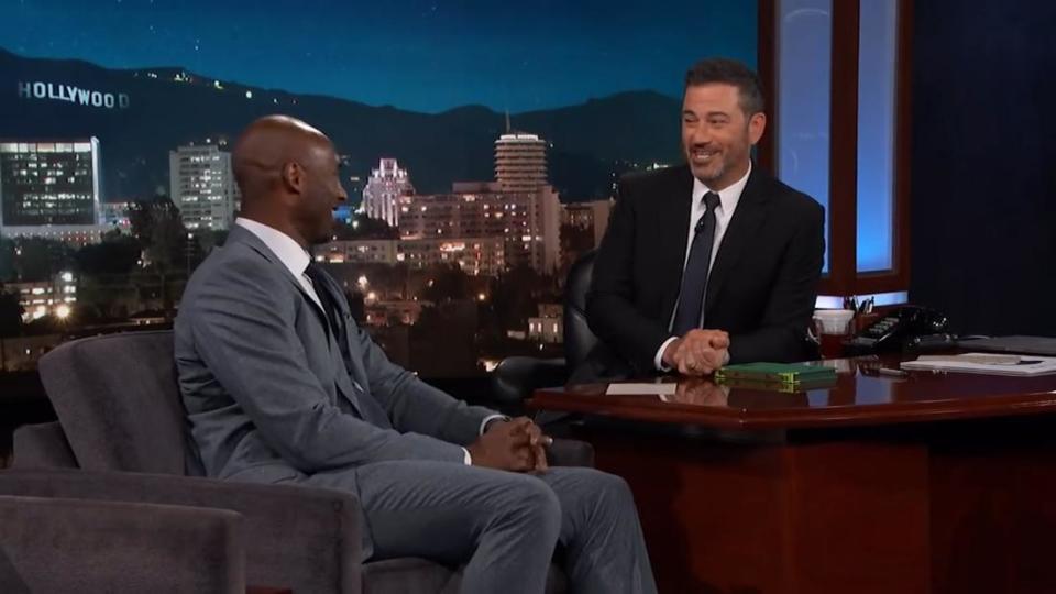 Jimmy Kimmel talks to Kobe Bryant on Jimmy Kimmel Live