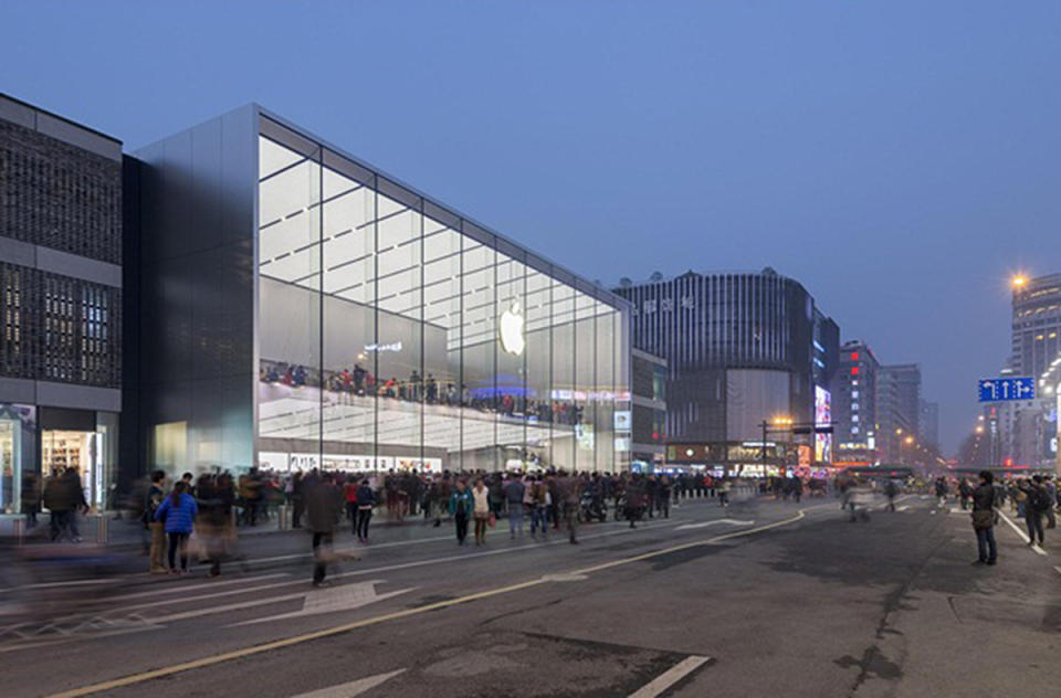 apple store china night