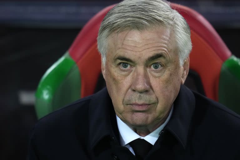 El técnico italiano de Real Madrid, Carlo Ancelotti, afronta su sexta final de Mundial de Clubes