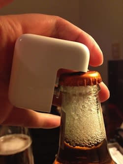 iPad bottle opener