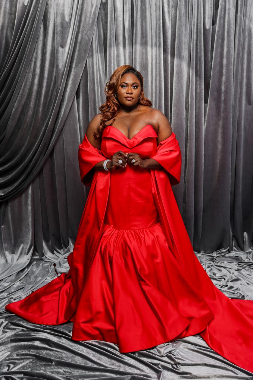  Danielle Brooks in the Los Angeles Times portrait studio 