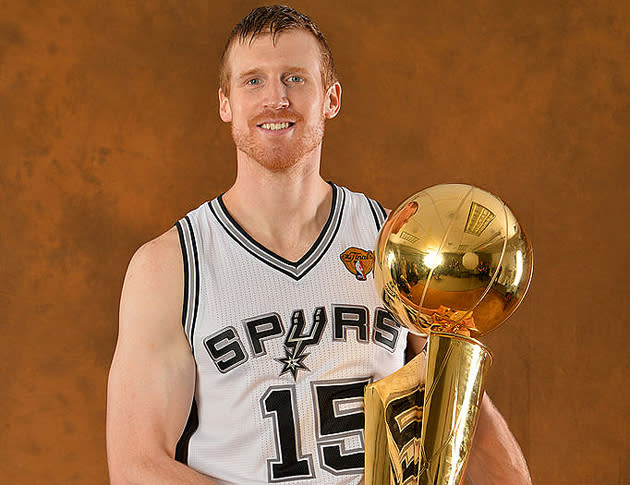 Matt Bonner, two-time NBA champion. (Getty Images)