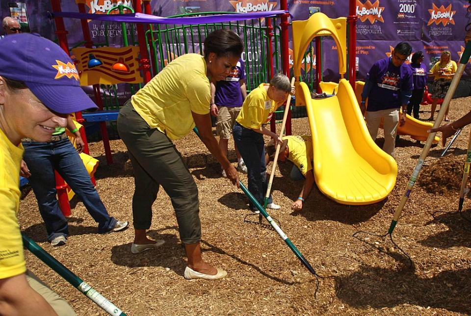 Michelle Obama DC Playground