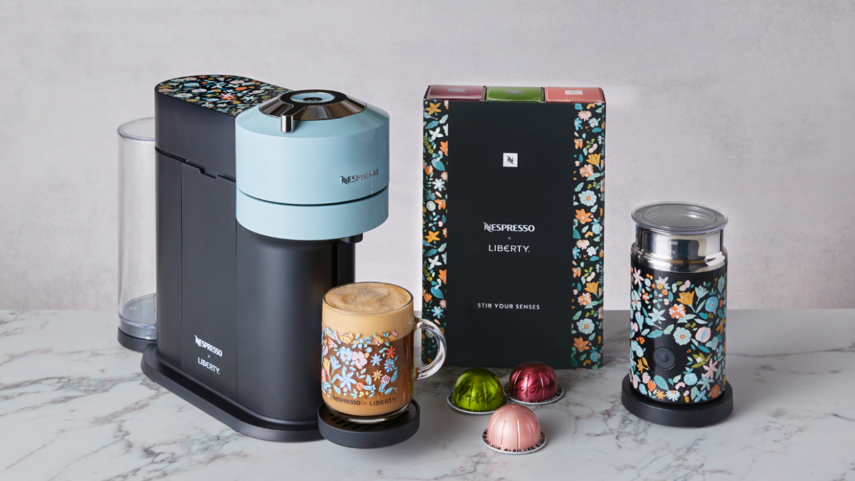  Nespresso and Liberty collaborate. 