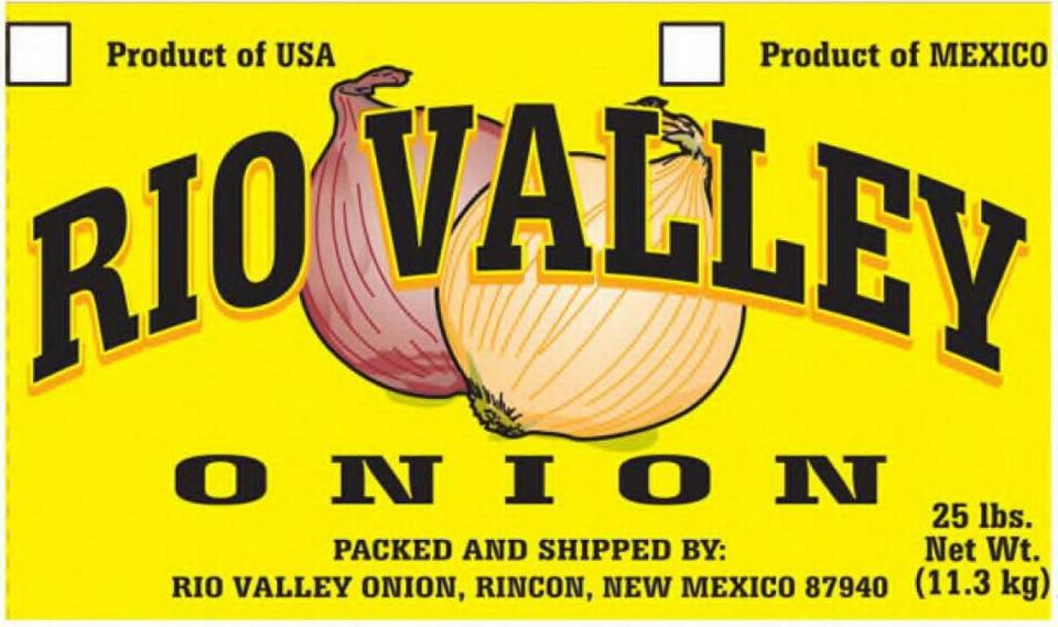 Rio Valley brand’s label