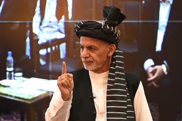 Afghanistan's president Ashraf Ghani  (Photo: SAJJAD HUSSAIN via Getty Images)