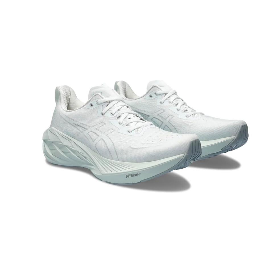 <p><a href="https://go.redirectingat.com?id=74968X1596630&url=https%3A%2F%2Fwww.zappos.com%2Fp%2Fasics-novablast-4-white-pale-mint%2Fproduct%2F9918685&sref=https%3A%2F%2Fwww.menshealth.com%2Fstyle%2Fg46689367%2Fbest-white-sneakers-for-men%2F" rel="nofollow noopener" target="_blank" data-ylk="slk:Shop Now;elm:context_link;itc:0;sec:content-canvas" class="link ">Shop Now</a></p><p>Novablast 4</p><p>zappos.com</p><p>$139.95</p>