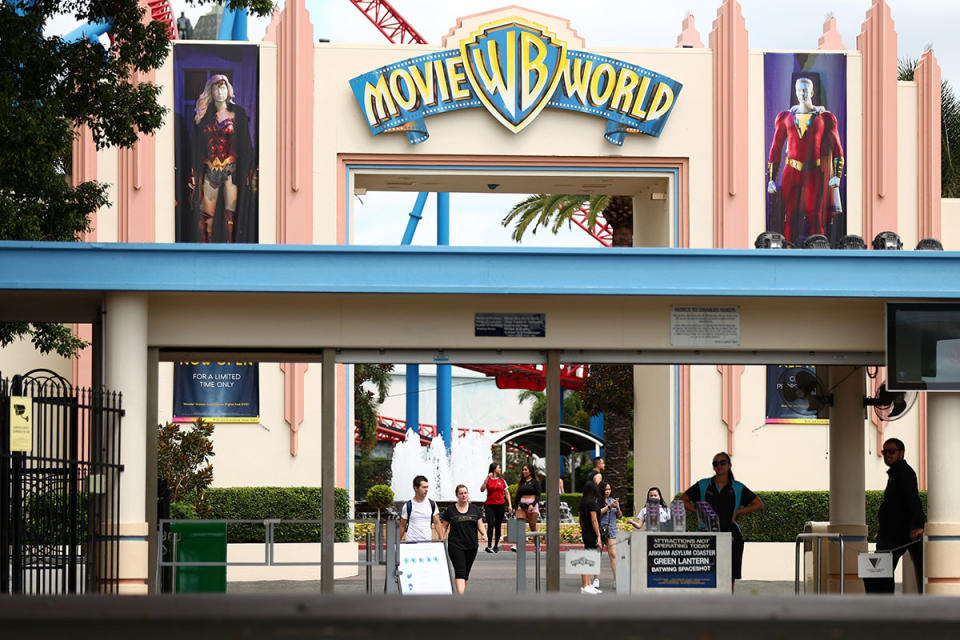 The Movie World entrance