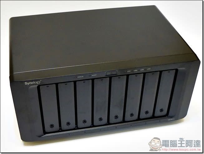 Synology DS1817+ 開箱 、評測 可安裝八顆硬碟、擴充性佳的中小企業與專業人士最愛 NAS