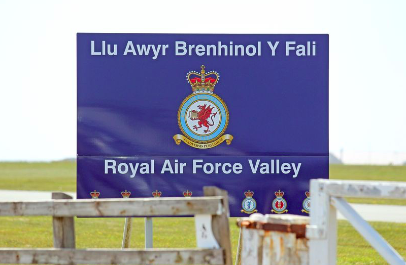 Richard Charles Priestley Wood landed at RAF Valley to visit the beach during the coronavirus lockdown in May last year. (Reach)