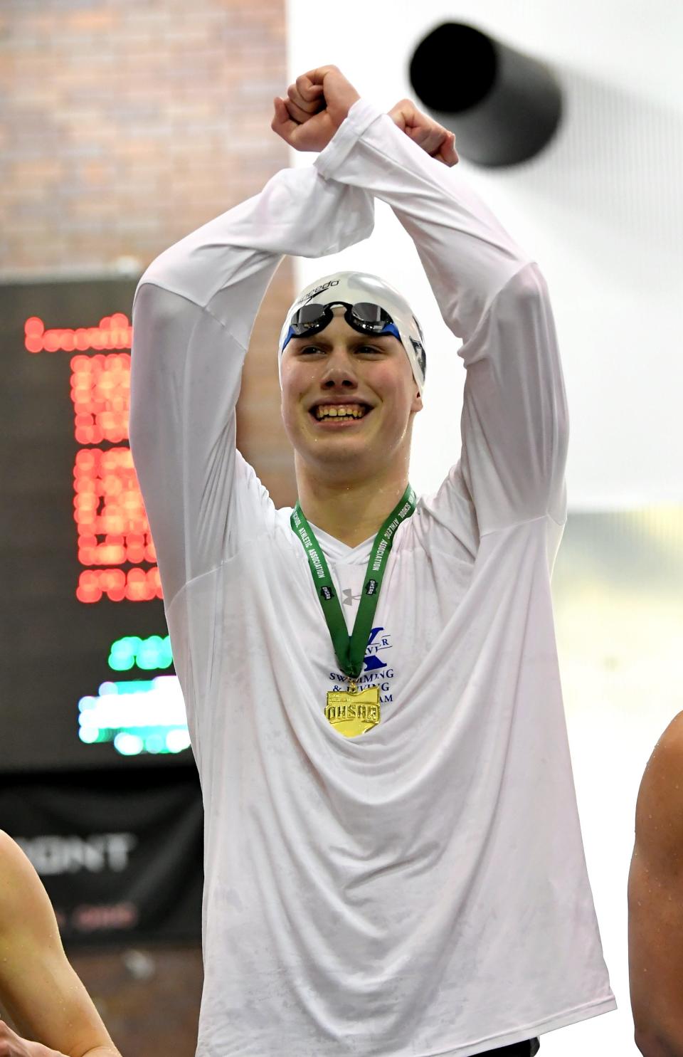 St. Xavier's Thackston McMullan is The Enquirer's Division I boys swimmer of the year.