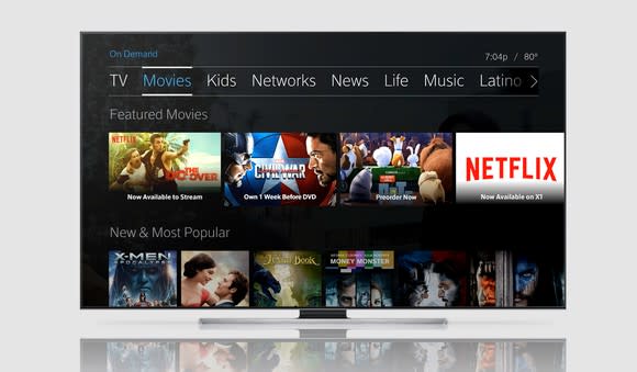 Netflix on Comcast's X1 platform