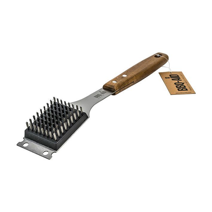 2) BBQ-Aid Barbecue Grill Brush And Scraper