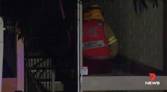 Residents say the fire is one of many anti-social incidents in recent months. Source: 7 News